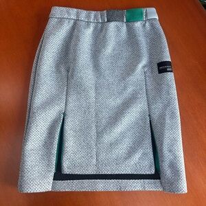 ADIDAS Grey Athletic Pencil Skirt Small